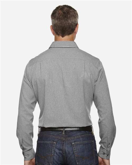 North End 88802 Men's Melange Performance Shirt