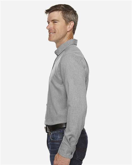 North End 88802 Men's Melange Performance Shirt