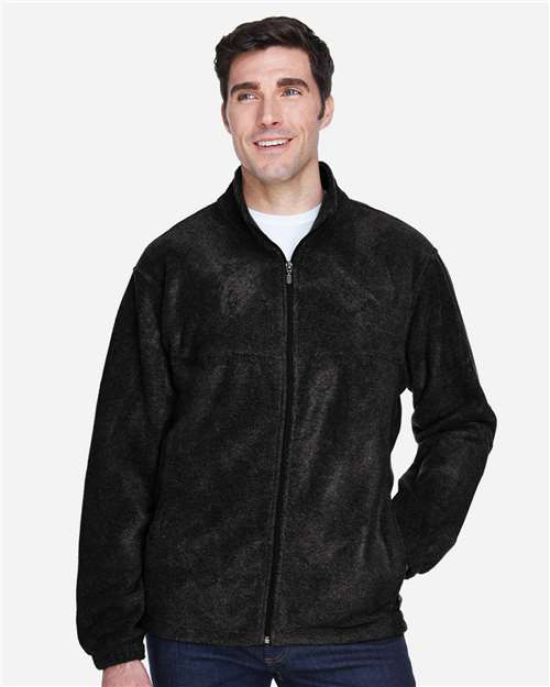 Harriton M990T Men's Tall Full-Zip Fleece