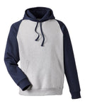 Team 365 TT96CB Unisex Zone HydroSport™ Heavyweight Colorblock Hooded Sweatshirt