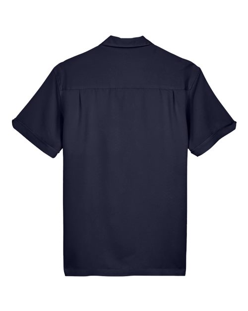Harriton M575 Men's Two-Tone Camp Shirt