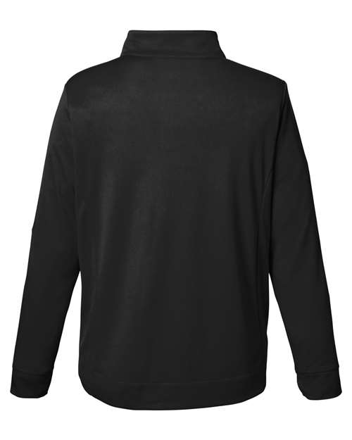 CORE365 CE404 Men's Market Snag Protect Mesh Colorblock Quarter-Zip Pullover