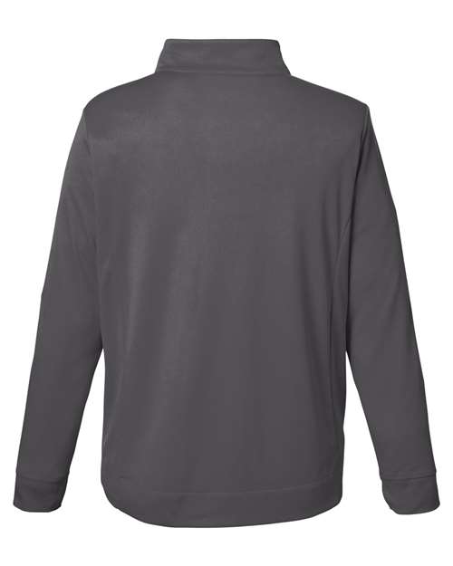 CORE365 CE404 Men's Market Snag Protect Mesh Colorblock Quarter-Zip Pullover