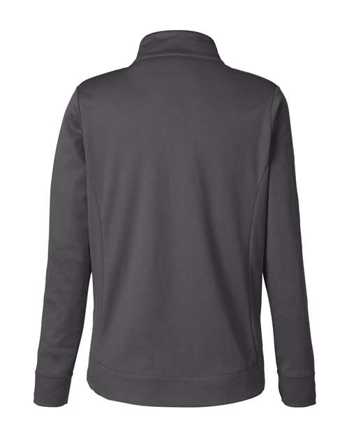 CORE365 CE404W Women's Market Snag Protect Mesh Colorblock Quarter-Zip Pullover