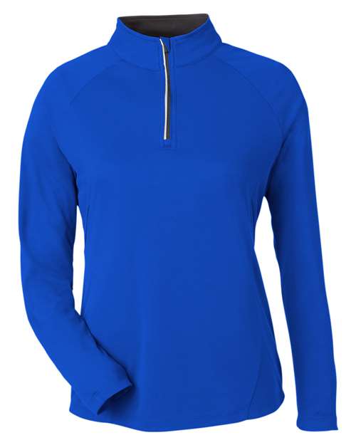 CORE365 CE418W Women's Origin Performance Pique Quarter-Zip Pullover