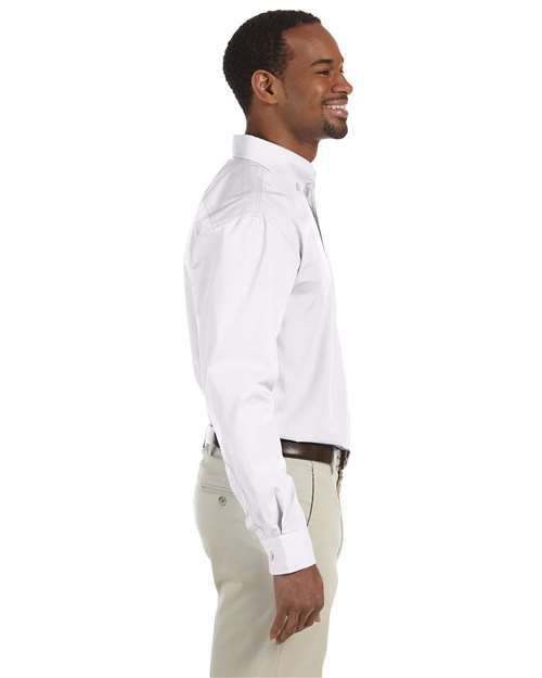 Harriton M510T Men's Tall Essential Poplin