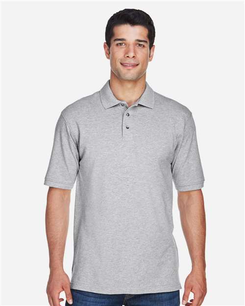 Harriton M200T Men's Tall Cotton Pique Polo