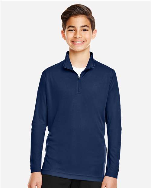 Team 365 TT31Y Youth Zone Performance Quarter-Zip Pullover