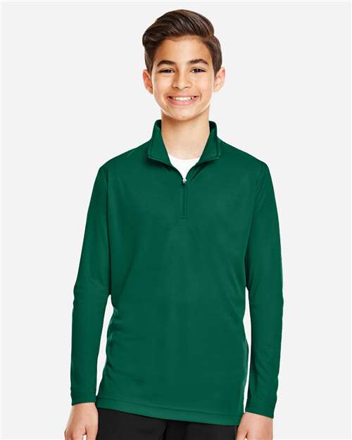 Team 365 TT31Y Youth Zone Performance Quarter-Zip Pullover