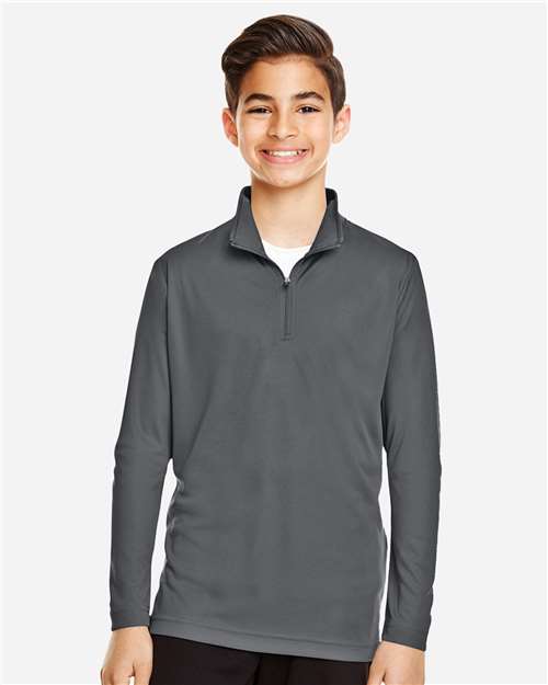 Team 365 TT31Y Youth Zone Performance Quarter-Zip Pullover