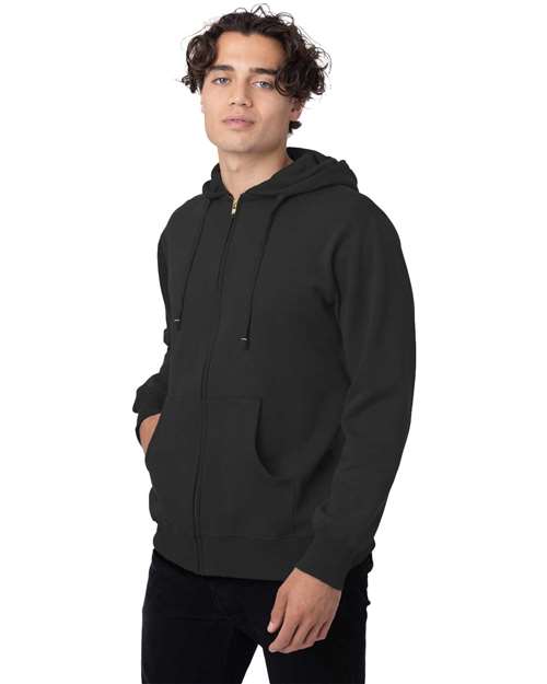 econscious EC5650 Unisex Heritage Full-Zip Hooded Sweatshirt