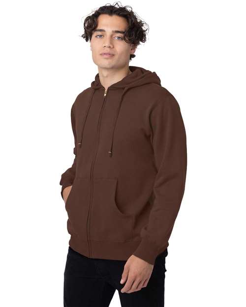 econscious EC5650 Unisex Heritage Full-Zip Hooded Sweatshirt
