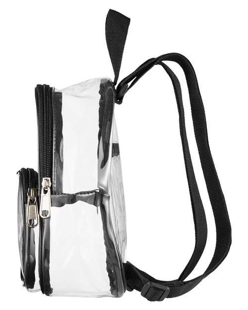 BAGedge BE268 Clear PVC Mini Backpack