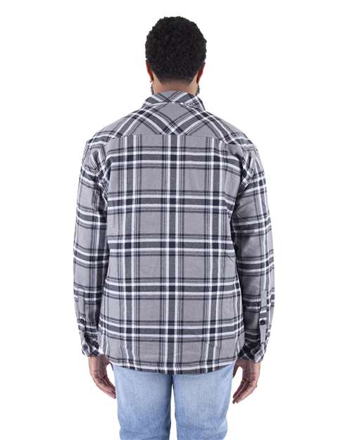 Shaka Wear SHPFJ Unisex Plaid Jacket
