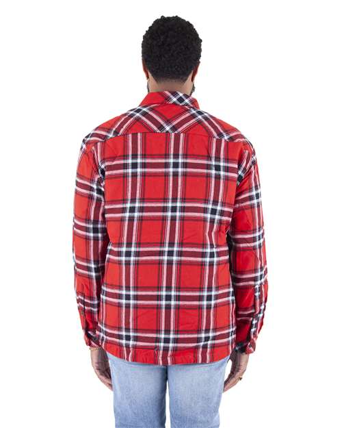 Shaka Wear SHPFJ Unisex Plaid Jacket