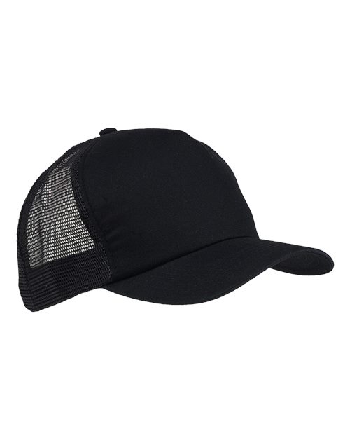 Big Accessories BX010 Twill Trucker Cap