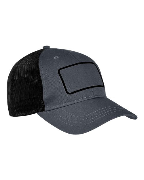 Big Accessories BA656T Patch Trucker Cap
