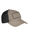 Big Accessories BA656T Patch Trucker Cap