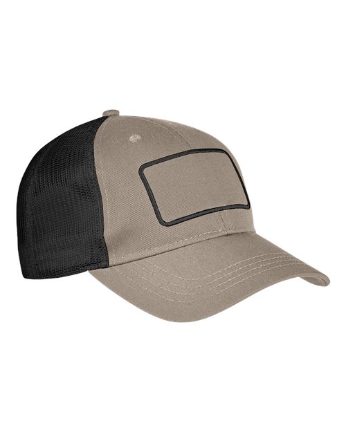 Big Accessories BA656T Patch Trucker Cap