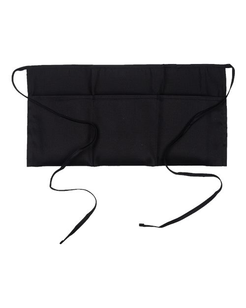 Big Accessories APR50 Waist Apron with Pockets