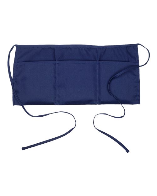 Big Accessories APR50 Waist Apron with Pockets