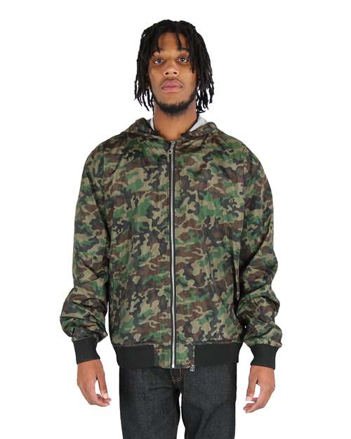 Shaka Wear SHWBJ Unisex Windbreaker Jacket