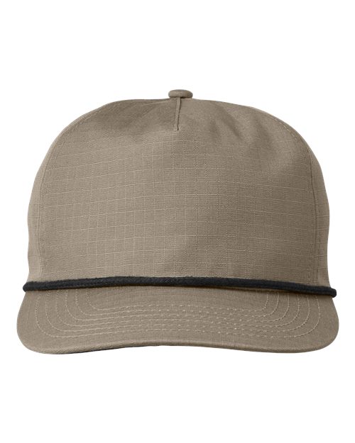 Big Accessories BA699 Lariat Ripstop Cap