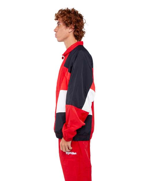 Shaka Wear SHNTJ Unisex Nylon Track Jacket