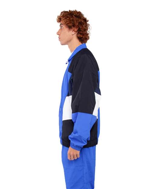 Shaka Wear SHNTJ Unisex Nylon Track Jacket