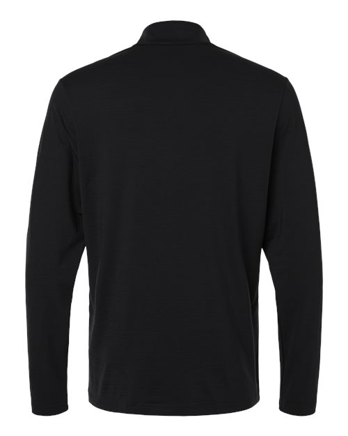 Adidas A708 Men's Textured Stripe Quarter-Zip Pullover