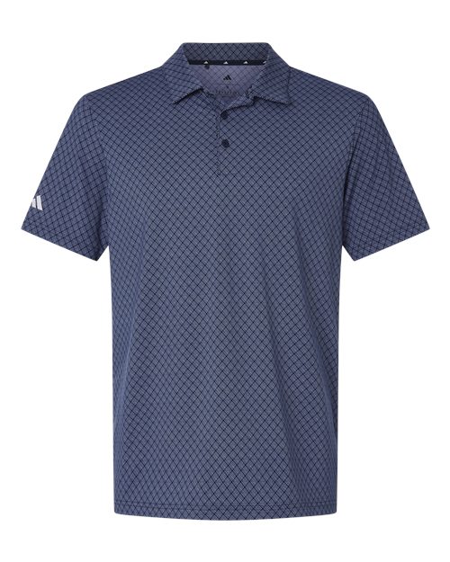Adidas A716 Men's 4-Way Stretch Printed Polo