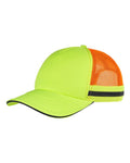 Big Accessories BA661 Safety Trucker Cap