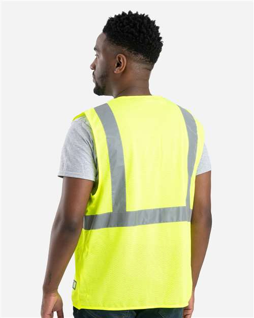 Berne Apparel HVV042 Men's Hi-Vis Class 2 Economy Vest