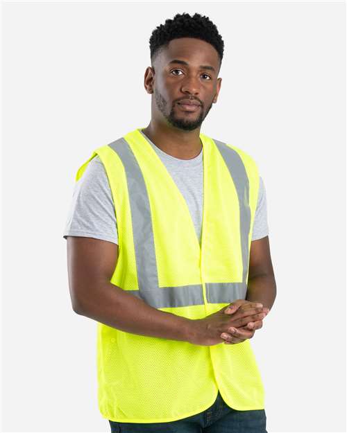 Berne Apparel HVV042 Men's Hi-Vis Class 2 Economy Vest