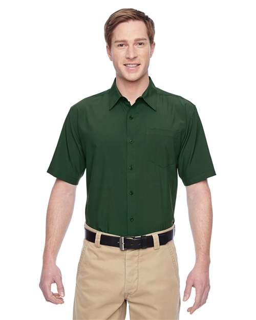 Harriton M610S Men's Paradise Short Sleeve Performance Shirt
