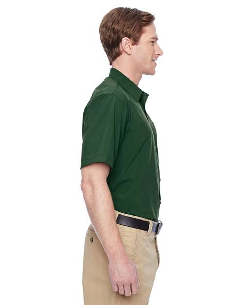Harriton M610S Men's Paradise Short Sleeve Performance Shirt