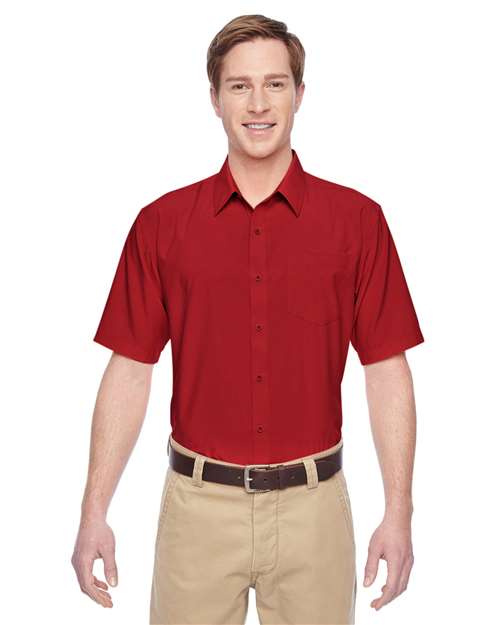 Harriton M610S Men's Paradise Short Sleeve Performance Shirt