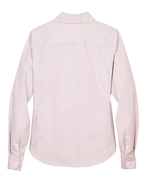 Devon & Jones DG510W Women's Crown Collection® Micro Tattersall Woven Dress Shirt