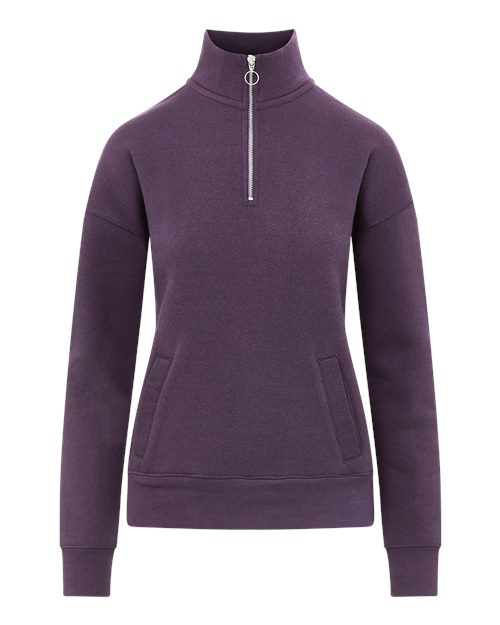 MV Sport W20189 Women's Cloud Fleece Quarter-Zip Sweatshirt