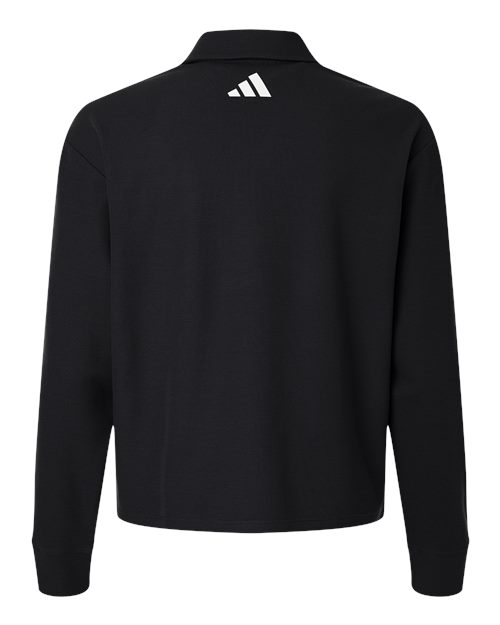 Adidas A1008 Women's Beyond Long Sleeve Loose Polo