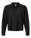 Adidas A1008 Women's Beyond Long Sleeve Loose Polo