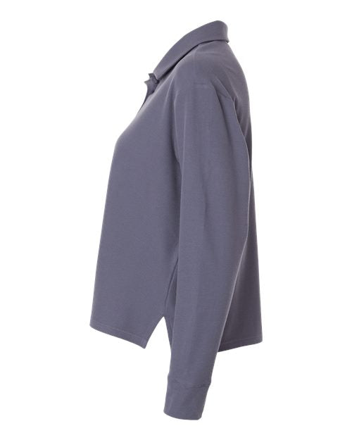 Adidas A1008 Women's Beyond Long Sleeve Loose Polo