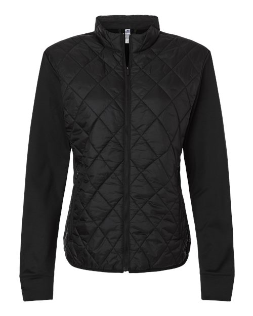 Adidas A1009 Women's Ultimate Quilted Full-Zip Jacket