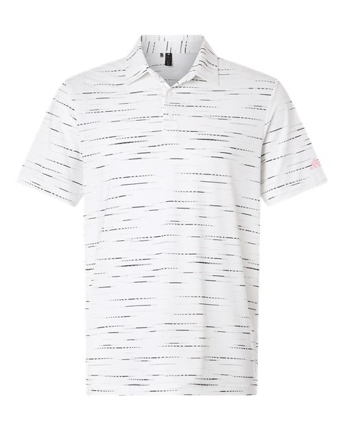 Adidas A2015 Men's Ultimate365 Mesh Glimmer Print Polo
