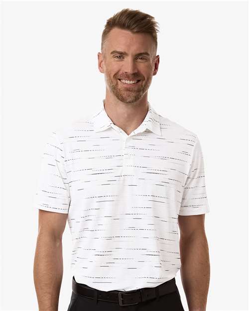 Adidas A2015 Men's Ultimate365 Mesh Glimmer Print Polo