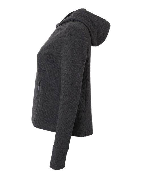 North End NE729W Women's Spirit Textured Hooded Pullover
