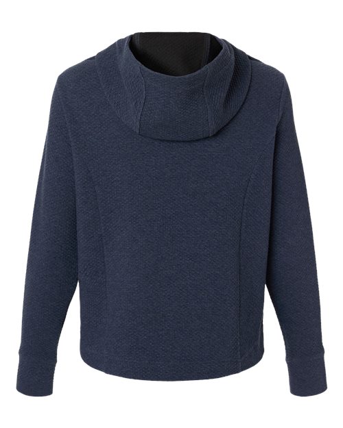 North End NE729W Women's Spirit Textured Hooded Pullover