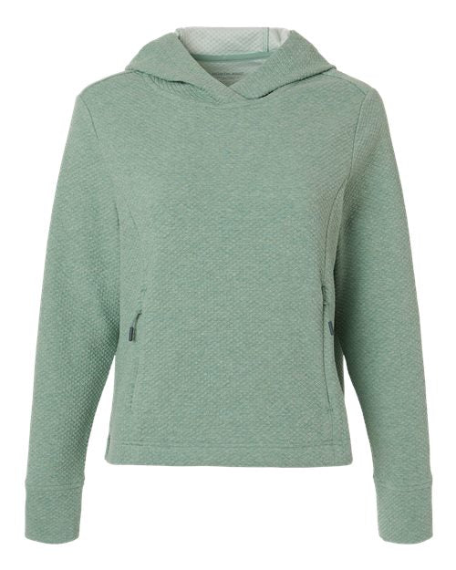 North End NE729W Women's Spirit Textured Hooded Pullover