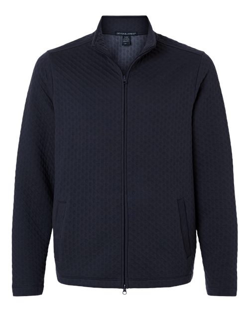 Devon & Jones DG740 Men's Berkeley Textured Full-Zip Jacket