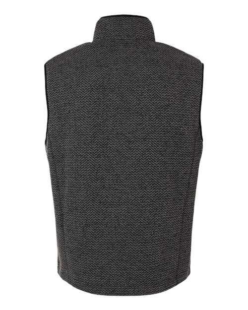 North End NE731 Men's Jasper Jacquard Fleece Vest